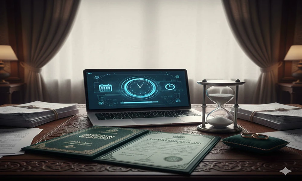 مدة تصريح الزواج