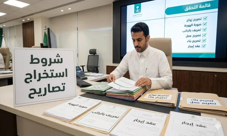 شروط تصريح الزواج